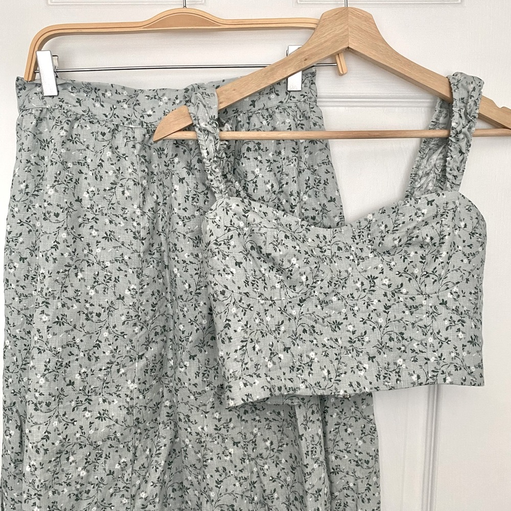 2 piece skirt set